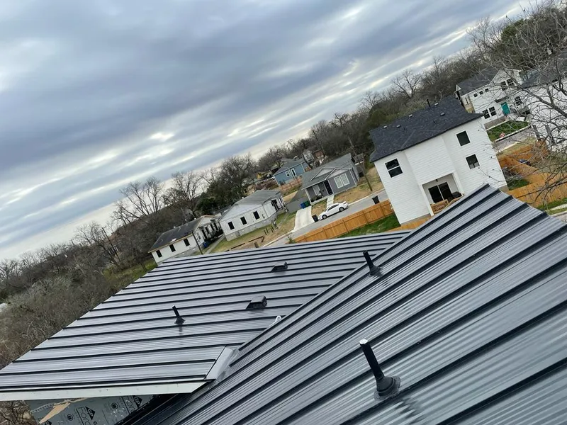 Standing seam metal roof panels with vents for Skylight Repair in Pittsgrove